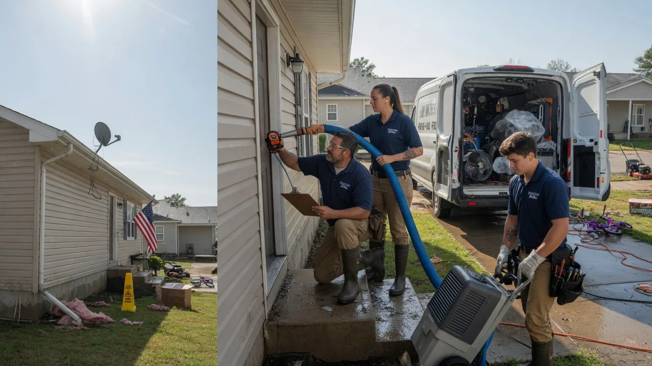 Ceiling Water Damage Restoration in Bellwood, NE near me