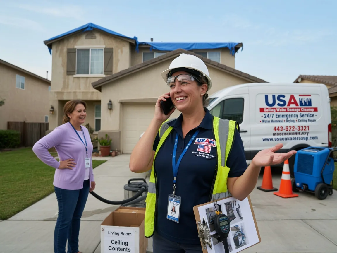 Ceiling Water Damage Restoration Bellwood, NE FAQs